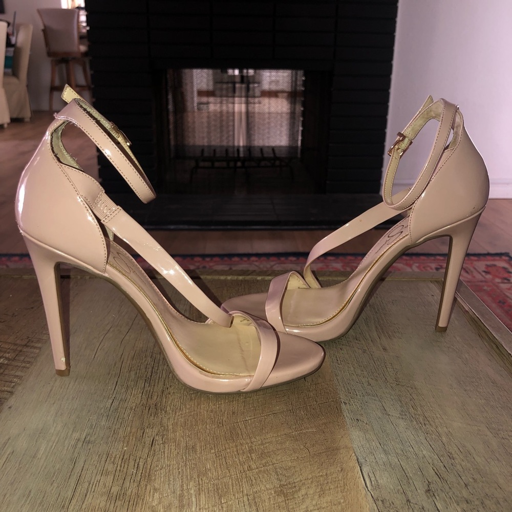 Blush colored Jessica Simpson Rayli Heels